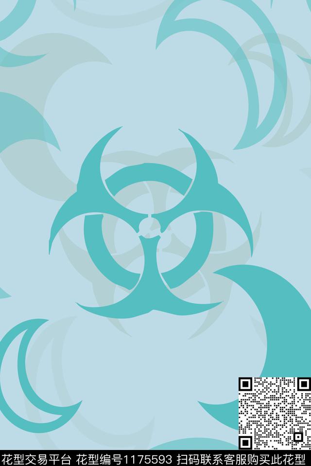 几何精致几何风俗画数码印花华亿平台下载（图片编号: 1175593） - 瓦栏（Walan）