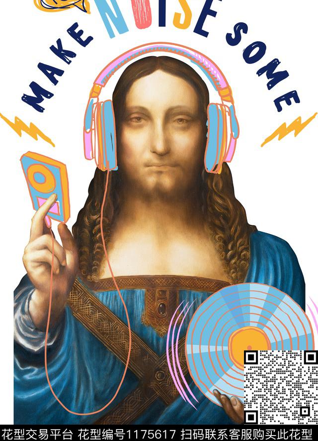 潮牌大牌风定位花数码印花华亿平台下载（图片编号: 1175617） - 瓦栏（Walan）