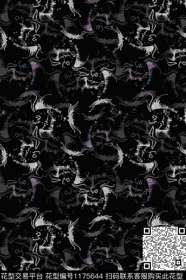 动物纹鱼儿自在飘风俗画传统印花华亿平台下载（图片编号: 1175644） - 瓦栏（Walan）