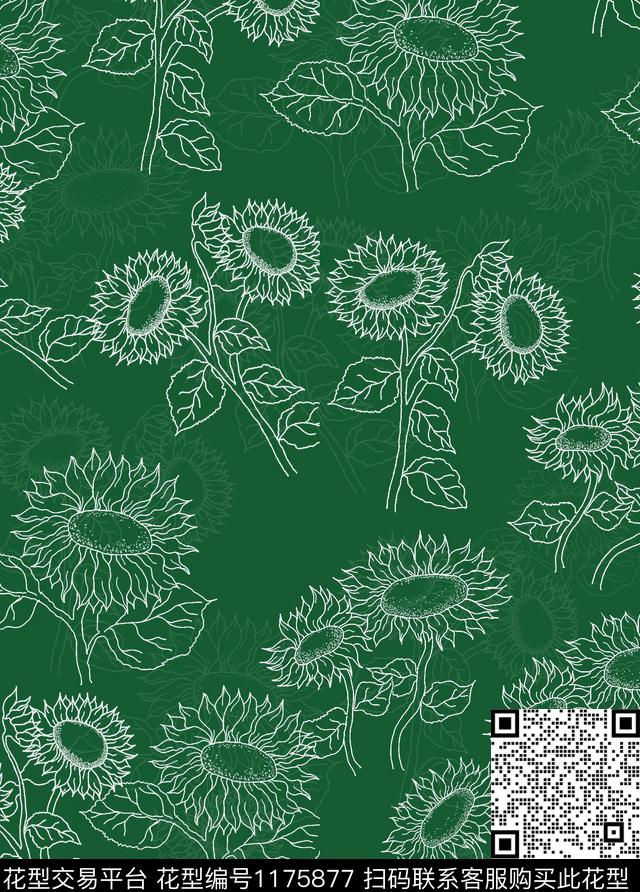 潮牌大牌风莫妮卡-大牌华亿平台传统印花华亿平台下载（图片编号: 1175877） - 瓦栏（Walan）