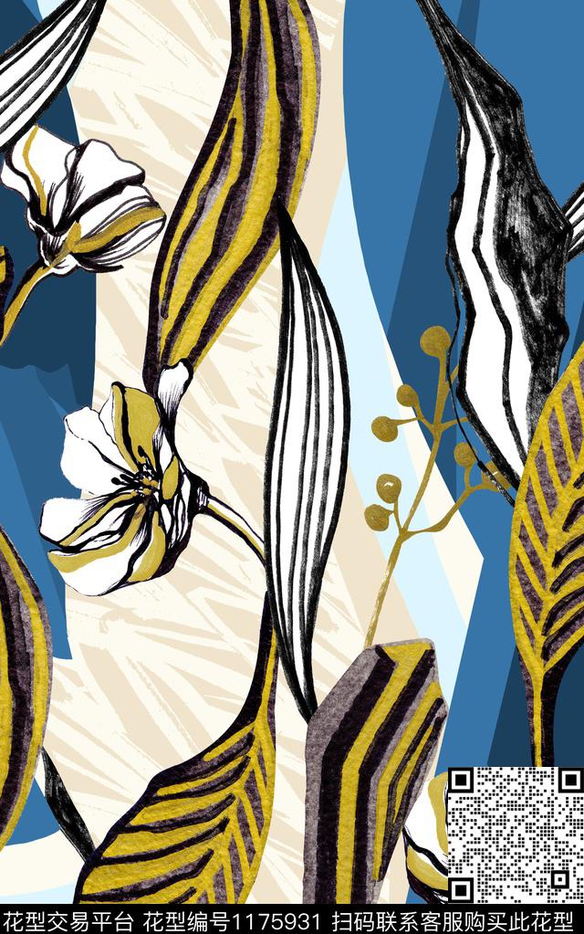 数码华亿平台几何潮牌数码印花华亿平台下载（图片编号: 1175931） - 瓦栏（Walan）