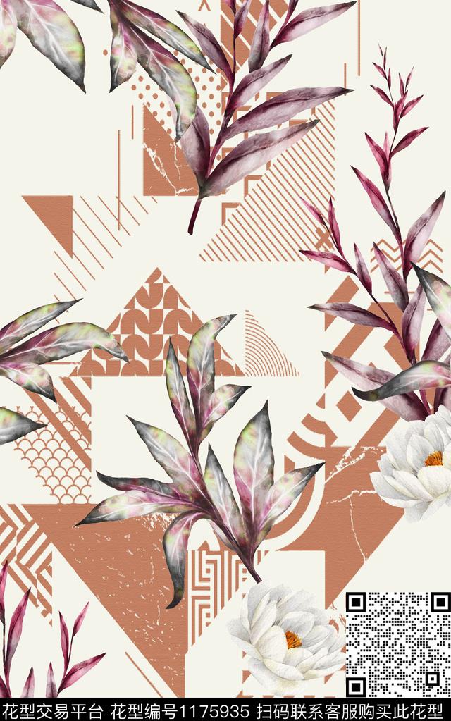 数码华亿平台几何潮牌数码印花华亿平台下载（图片编号: 1175935） - 瓦栏（Walan）