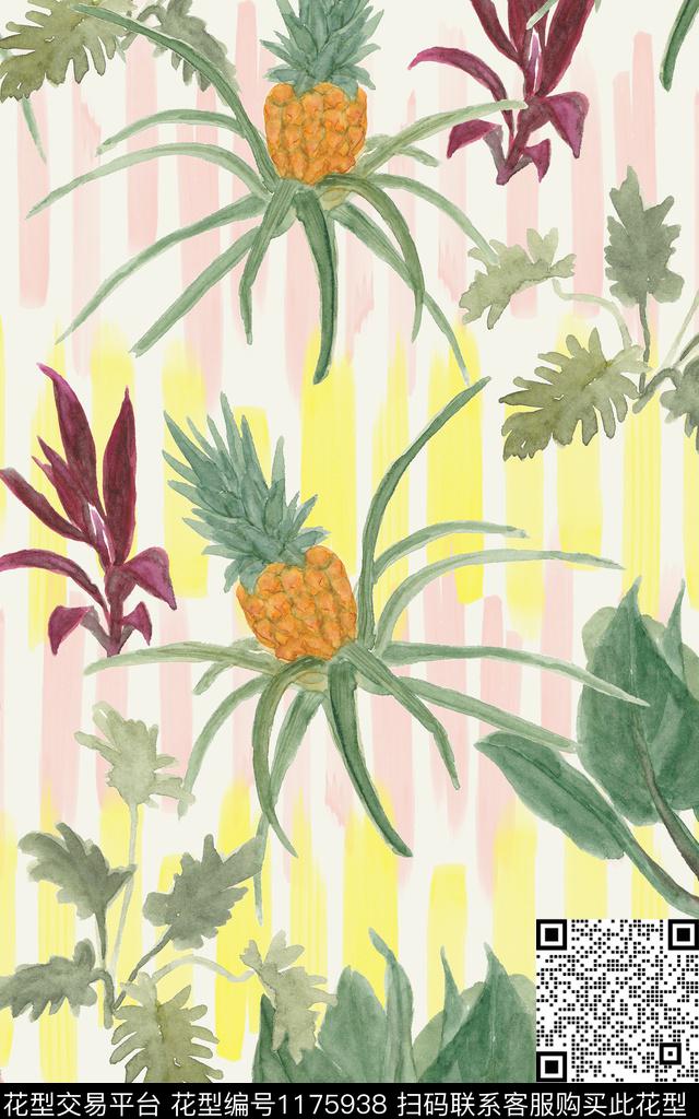 几何潮牌格子数码印花华亿平台下载（图片编号: 1175938） - 瓦栏（Walan）