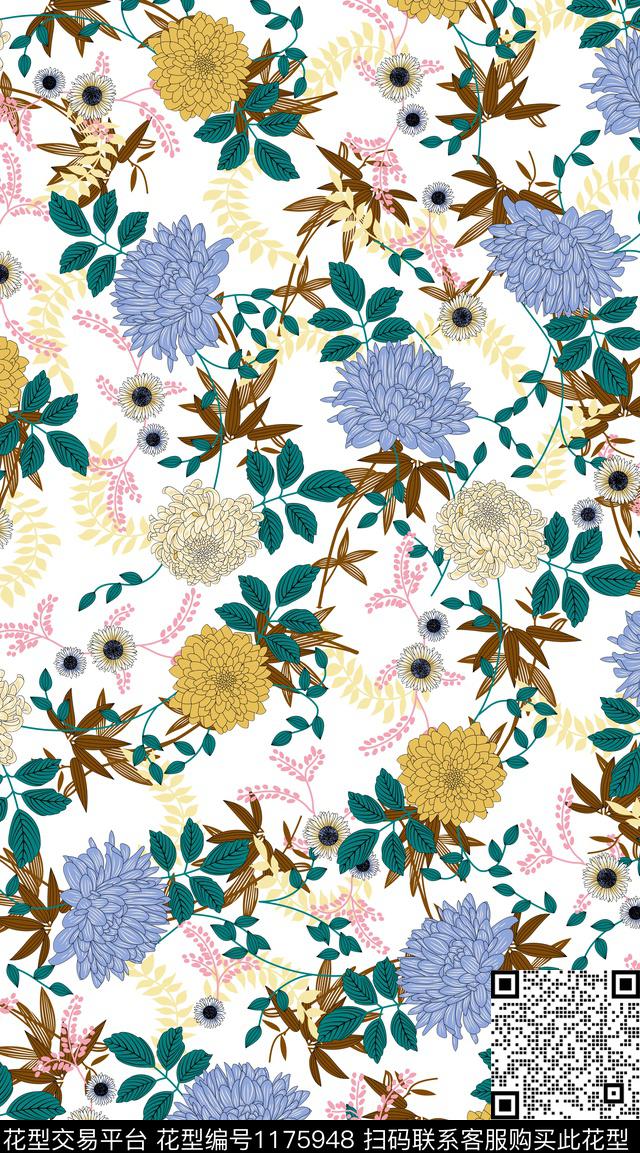 春夏华亿平台数码华亿平台女装数码印花华亿平台下载（图片编号: 1175948） - 瓦栏（Walan）