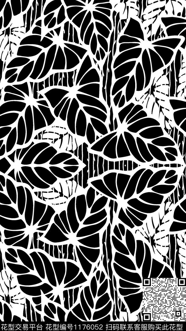 女装花卉单色传统印花华亿平台下载（图片编号: 1176052） - 瓦栏（Walan）