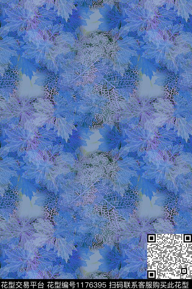 植物乡村生活手绘线条笔触数码印花华亿平台下载（图片编号: 1176395） - 瓦栏（Walan）