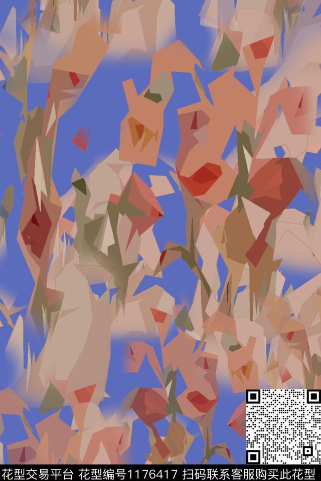 迷彩图案艺术迷彩乡村生活数码印花华亿平台下载（图片编号: 1176417） - 瓦栏（Walan）