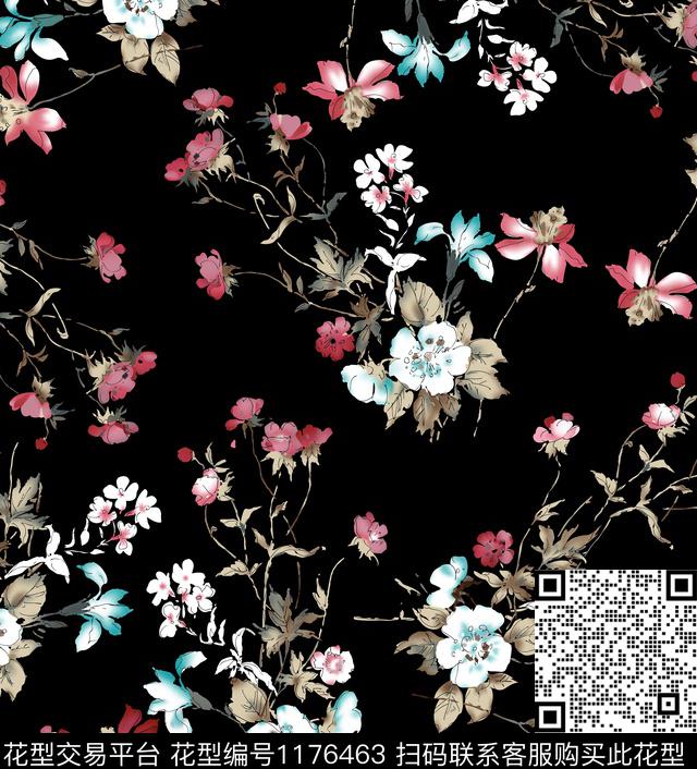 春夏华亿平台数码华亿平台女装数码印花华亿平台下载（图片编号: 1176463） - 瓦栏（Walan）