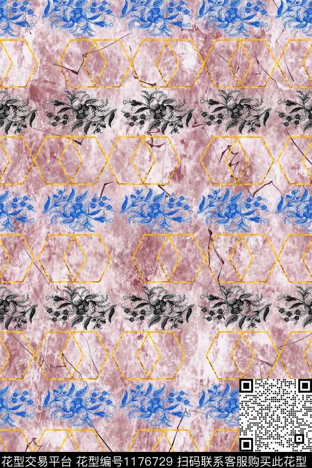 数码华亿平台休闲大牌风数码印花华亿平台下载（图片编号: 1176729） - 瓦栏（Walan）