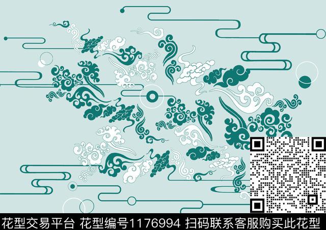 时尚春夏华亿平台定位花数码印花华亿平台下载（图片编号: 1176994） - 瓦栏（Walan）