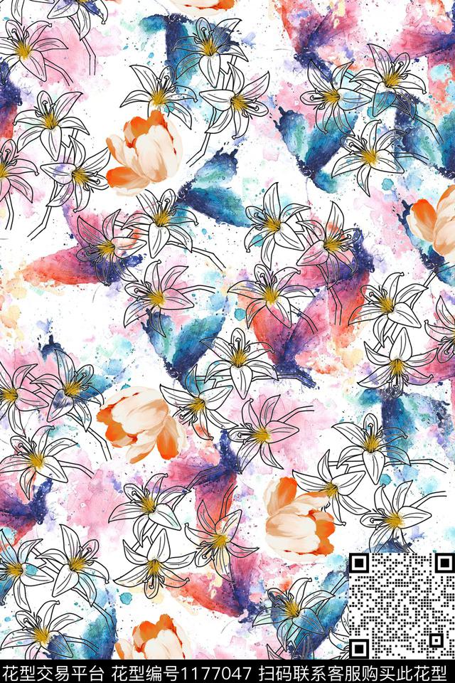 数码华亿平台欧洲大牌风数码印花华亿平台下载（图片编号: 1177047） - 瓦栏（Walan）