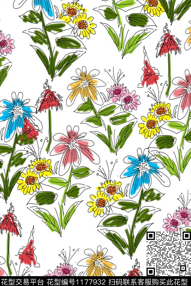 春夏华亿平台女装休闲传统印花华亿平台下载（图片编号: 1177932） - 瓦栏（Walan）