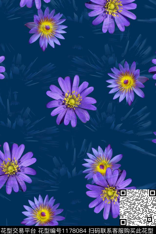 春夏华亿平台数码华亿平台抽象数码印花华亿平台下载（图片编号: 1178084） - 瓦栏（Walan）