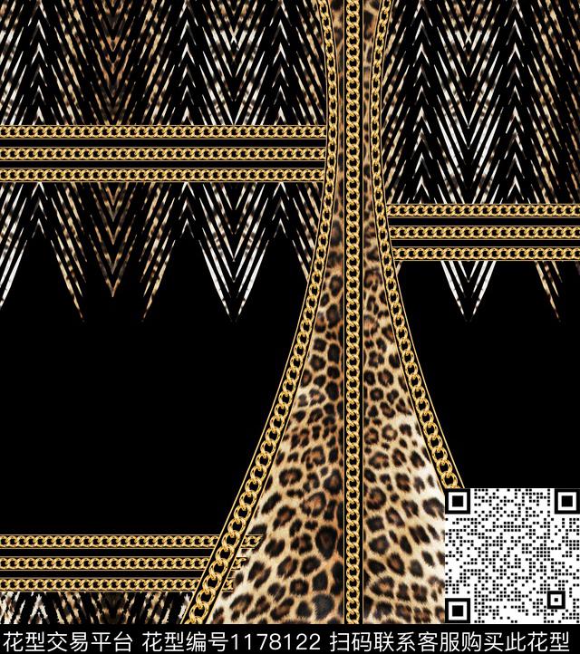 线条画animalanimalprint数码印花华亿平台下载（图片编号: 1178122） - 瓦栏（Walan）