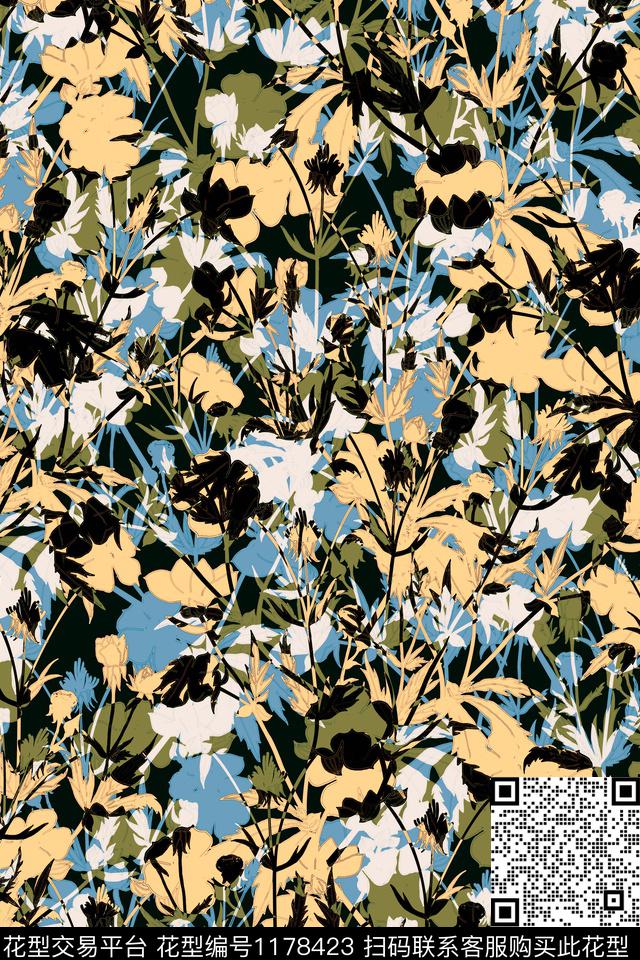 男装休闲潮牌传统印花华亿平台下载（图片编号: 1178423） - 瓦栏（Walan）