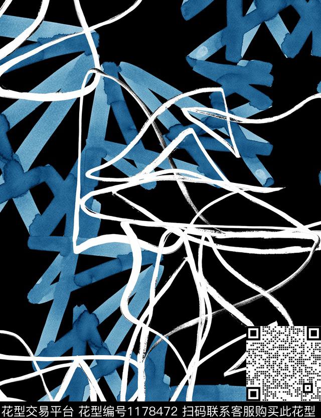 大理石笔触天空数码印花华亿平台下载（图片编号: 1178472） - 瓦栏（Walan）