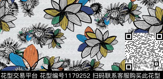 数码华亿平台女装简欧数码印花华亿平台下载（图片编号: 1179252） - 瓦栏（Walan）