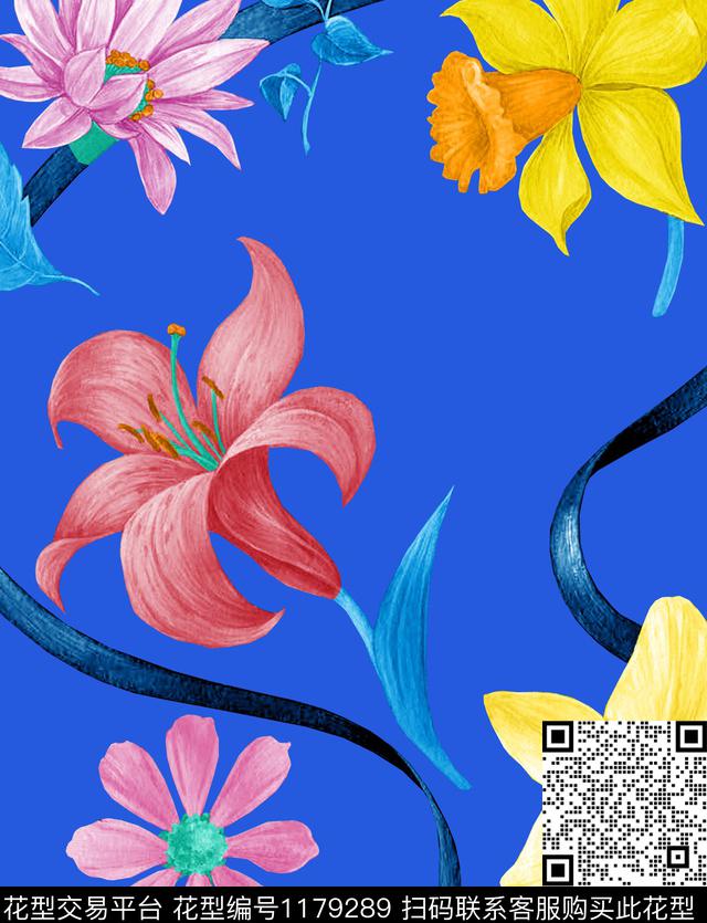 百合数码印花华亿平台下载（图片编号: 1179289） - 瓦栏（Walan）