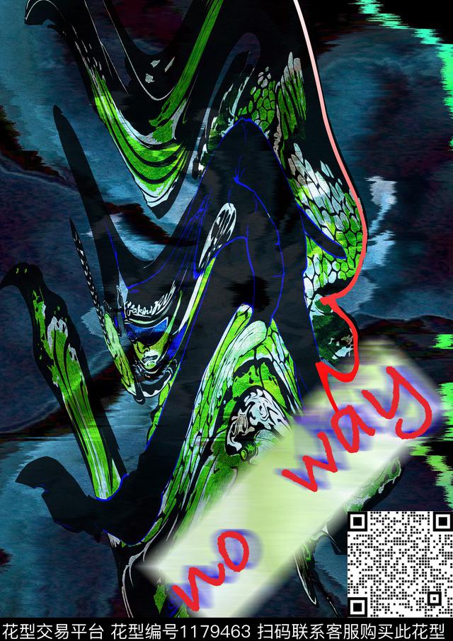 3D立体日式花卉时尚字母数码印花华亿平台下载（图片编号: 1179463） - 瓦栏（Walan）