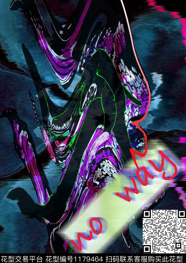 3D立体日式花卉时尚字母数码印花华亿平台下载（图片编号: 1179464） - 瓦栏（Walan）