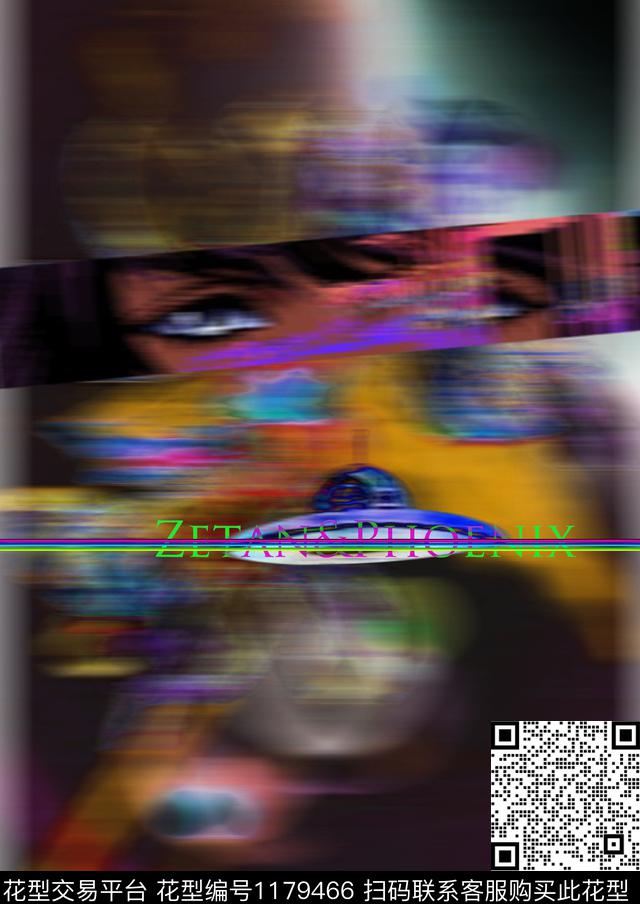 3D立体星空二次元数码印花华亿平台下载（图片编号: 1179466） - 瓦栏（Walan）