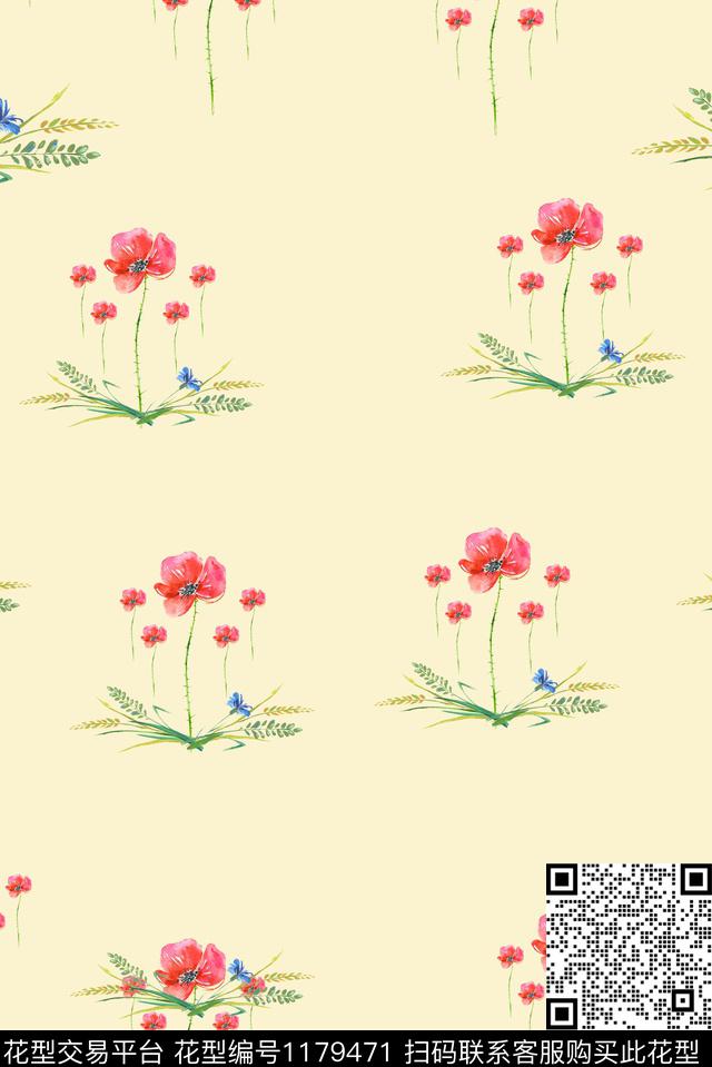 烂花华亿平台粉色扎染华亿平台数码印花华亿平台下载（图片编号: 1179471） - 瓦栏（Walan）