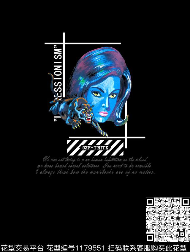 男装潮牌大牌风数码印花华亿平台下载（图片编号: 1179551） - 瓦栏（Walan）