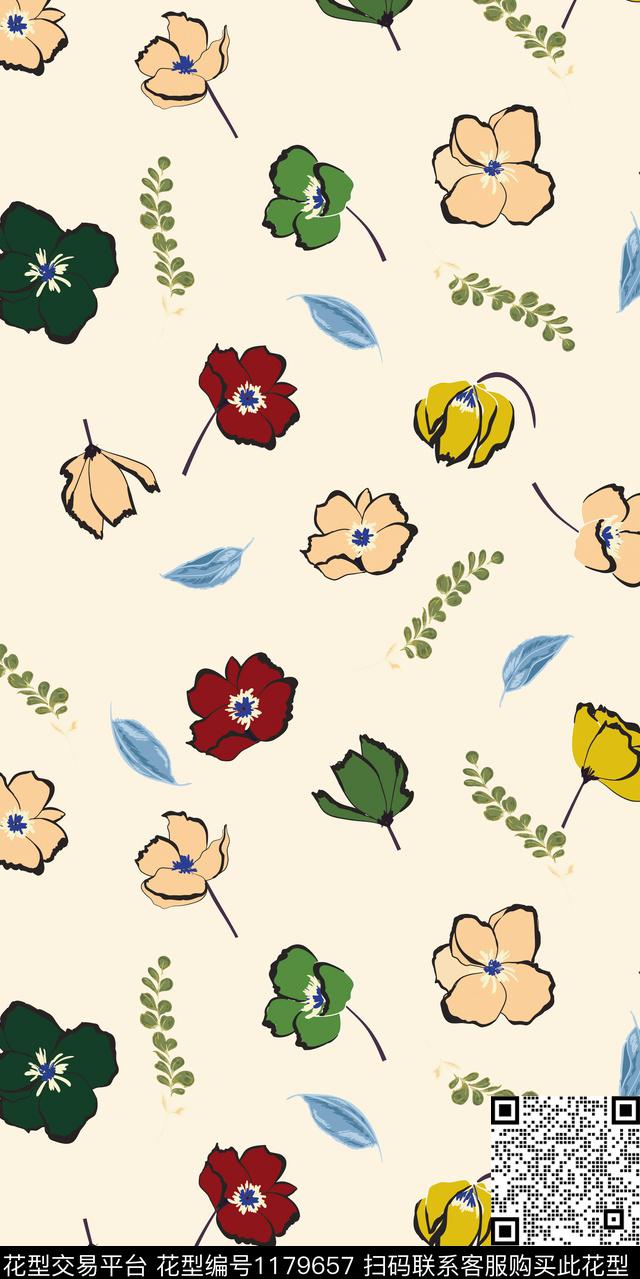 数码华亿平台少女大牌风数码印花华亿平台下载（图片编号: 1179657） - 瓦栏（Walan）