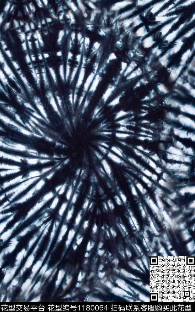 扎染华亿平台洋阳---扎染丝绸真丝数码印花华亿平台下载（图片编号: 1180064） - 瓦栏（Walan）