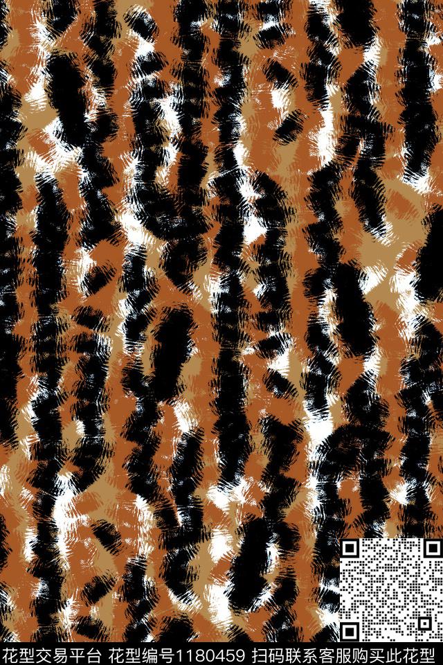 男装休闲笔触传统印花华亿平台下载（图片编号: 1180459） - 瓦栏（Walan）