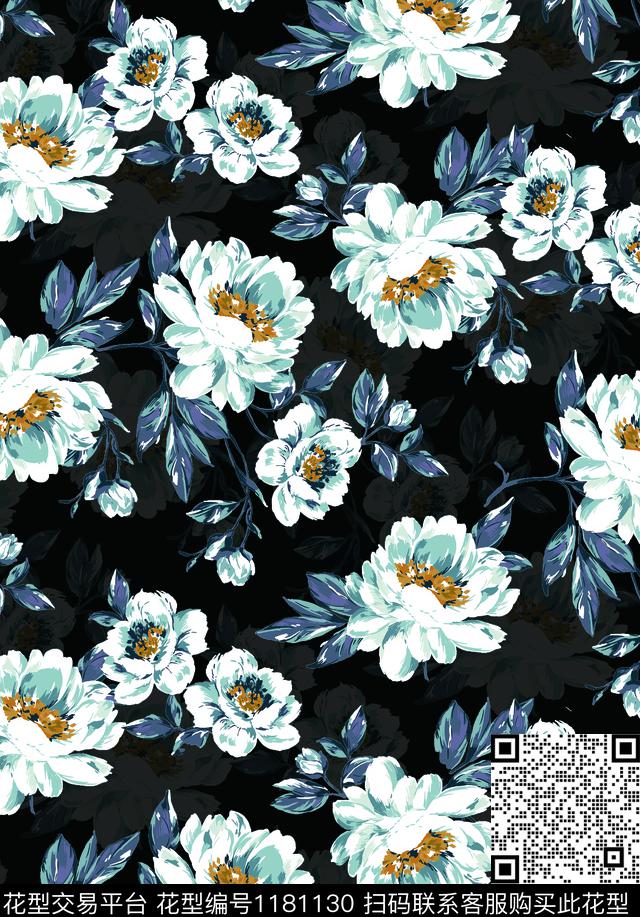 春夏华亿平台数码华亿平台女装数码印花华亿平台下载（图片编号: 1181130） - 瓦栏（Walan）