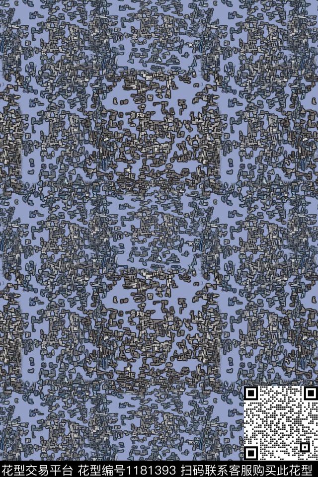 迷彩图案迷彩男装抽象数码印花华亿平台下载（图片编号: 1181393） - 瓦栏（Walan）