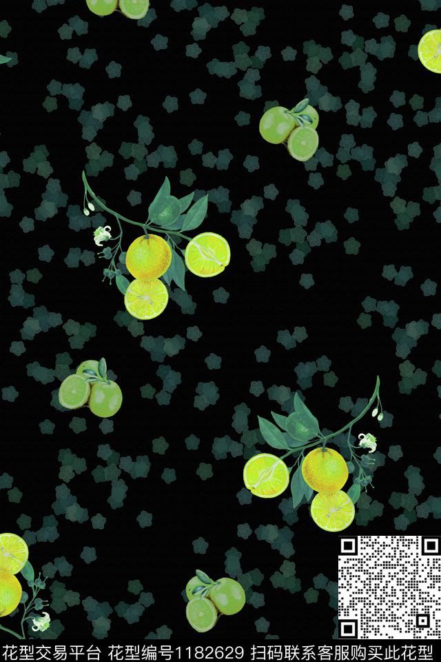 春夏华亿平台数码华亿平台水果数码印花华亿平台下载（图片编号: 1182629） - 瓦栏（Walan）