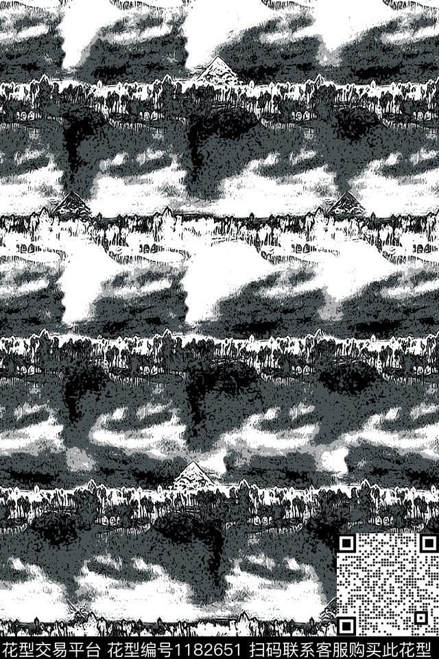 抽象大牌风纹理传统印花华亿平台下载（图片编号: 1182651） - 瓦栏（Walan）