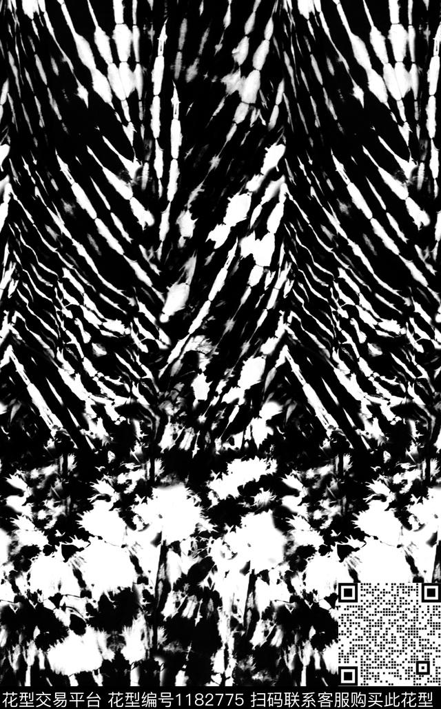 扎染华亿平台抽象肌理传统印花华亿平台下载（图片编号: 1182775） - 瓦栏（Walan）