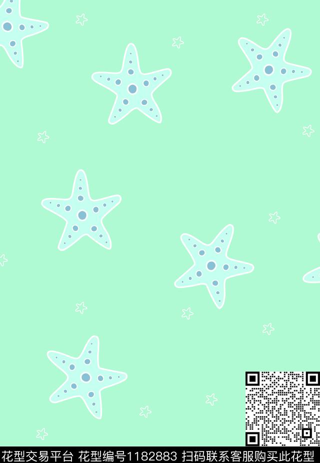 卡通清爽趣味传统印花华亿平台下载（图片编号: 1182883） - 瓦栏（Walan）