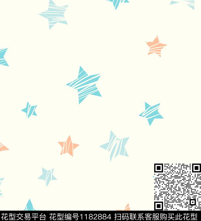 卡通清爽趣味传统印花华亿平台下载（图片编号: 1182884） - 瓦栏（Walan）