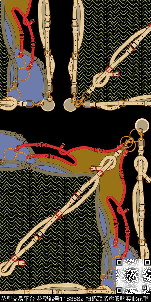 链条数码华亿平台大牌风数码印花华亿平台下载（图片编号: 1183682） - 瓦栏（Walan）