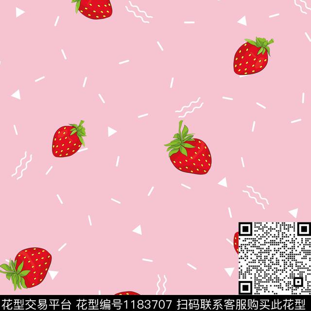 几何卡通童装传统印花华亿平台下载（图片编号: 1183707） - 瓦栏（Walan）