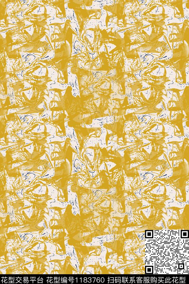 扎染风格抽象民族风图案数码印花华亿平台下载（图片编号: 1183760） - 瓦栏（Walan）