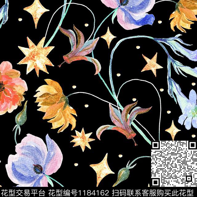 数码华亿平台花卉小碎花数码印花华亿平台下载（图片编号: 1184162） - 瓦栏（Walan）