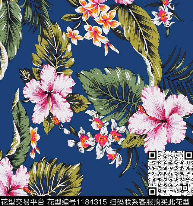 潮牌大牌风传统华亿平台传统印花华亿平台下载（图片编号: 1184315） - 瓦栏（Walan）