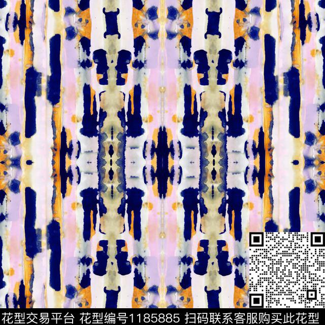 数码华亿平台扎染华亿平台女装数码印花华亿平台下载（图片编号: 1185885） - 瓦栏（Walan）