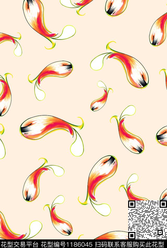 数码华亿平台抽象数码印花华亿平台下载（图片编号: 1186045） - 瓦栏（Walan）