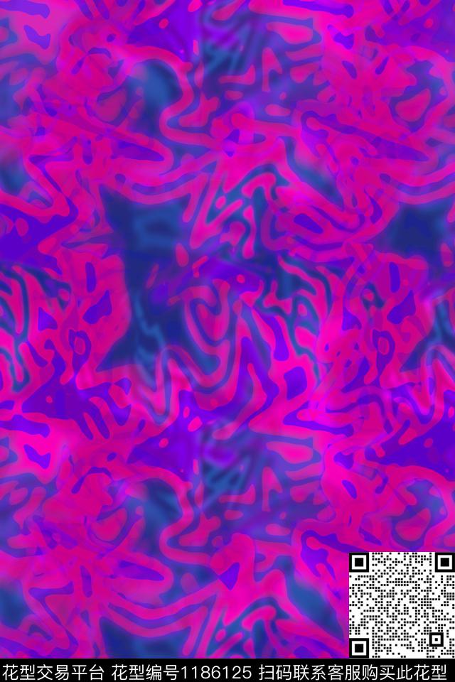 抽象迷彩图案艺术迷彩数码印花华亿平台下载（图片编号: 1186125） - 瓦栏（Walan）