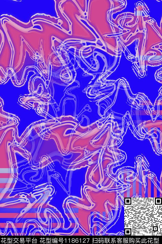 抽象迷彩图案艺术迷彩数码印花华亿平台下载（图片编号: 1186127） - 瓦栏（Walan）