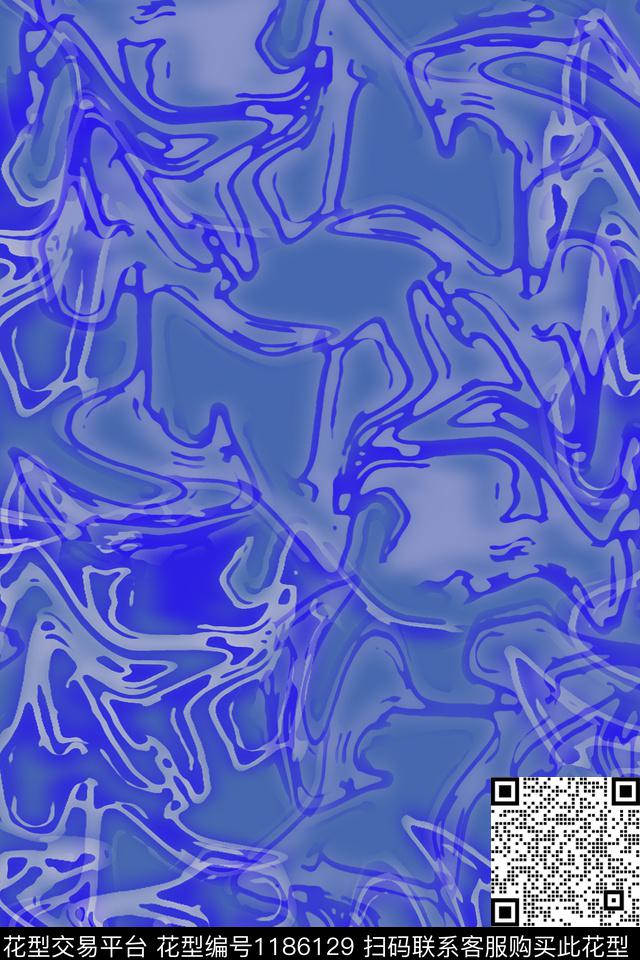抽象花卉肌理图案迷彩图案数码印花华亿平台下载（图片编号: 1186129） - 瓦栏（Walan）