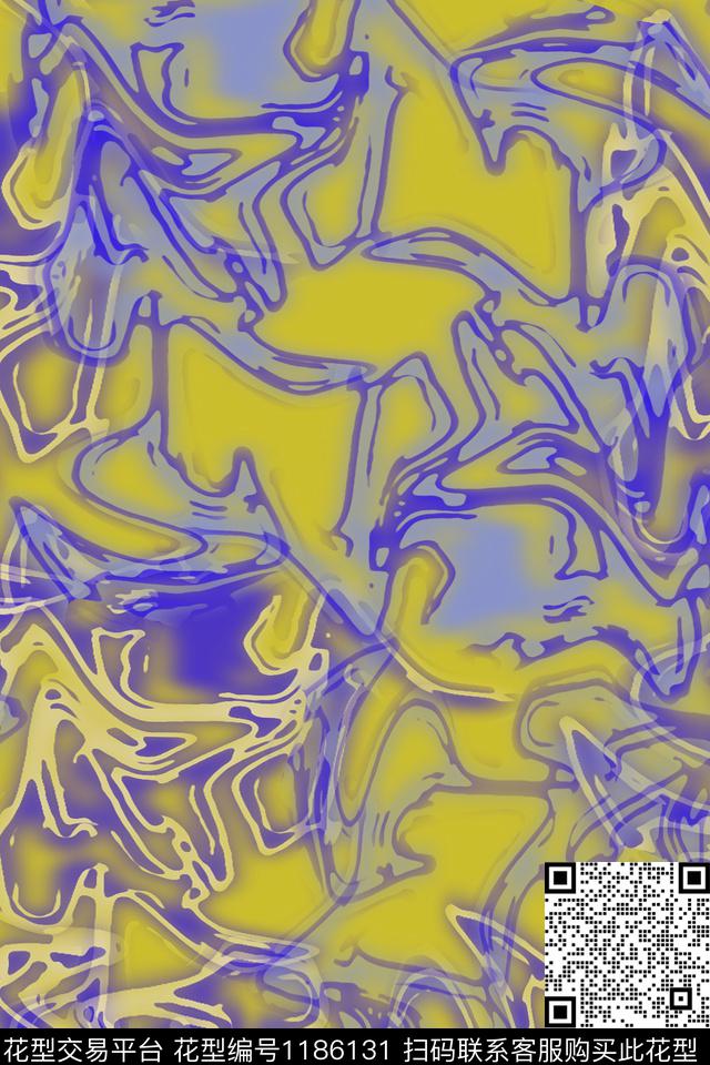 抽象花卉肌理图案迷彩图案数码印花华亿平台下载（图片编号: 1186131） - 瓦栏（Walan）