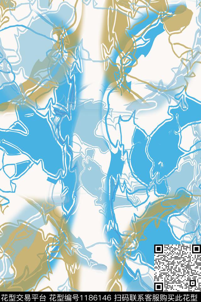 抽象迷彩图案艺术迷彩数码印花华亿平台下载（图片编号: 1186146） - 瓦栏（Walan）