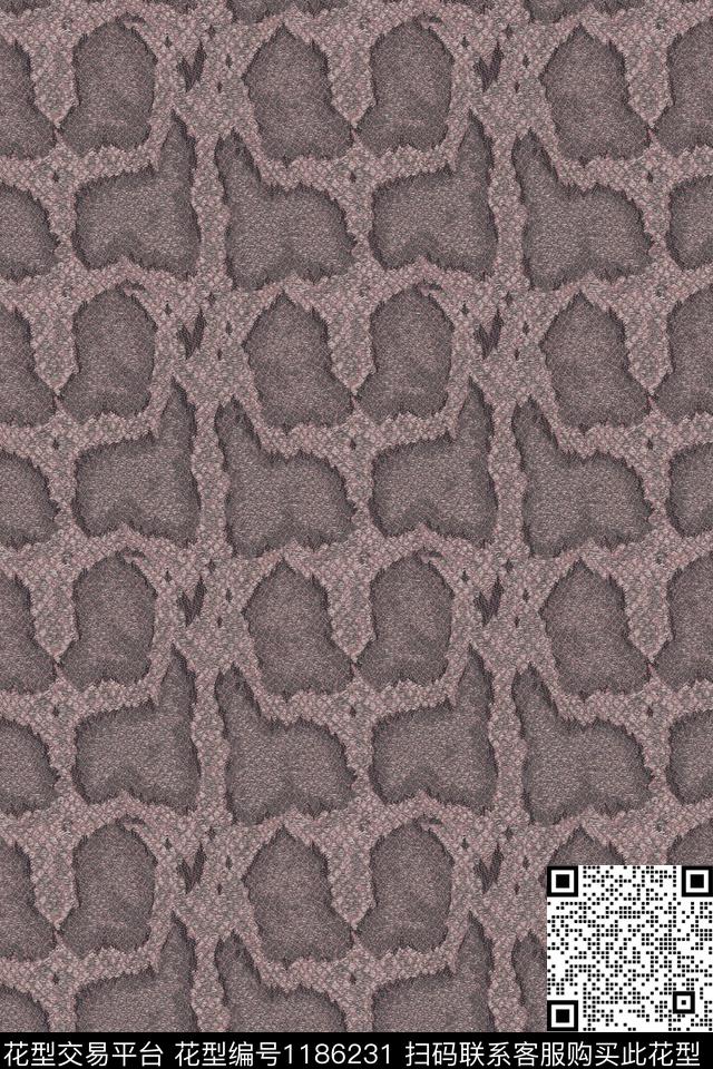 动物纹肌理蛇纹数码印花华亿平台下载（图片编号: 1186231） - 瓦栏（Walan）